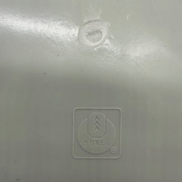 Vintage Pizza Slice Plates Trays Red White Checkered Serving Dishes Plastic - Picture 3 of 7